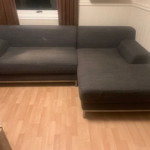 2 delt sofa