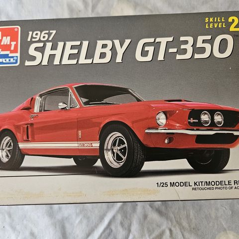 #47. 1967 Shelby Mustang GT-350 plastbyggesett