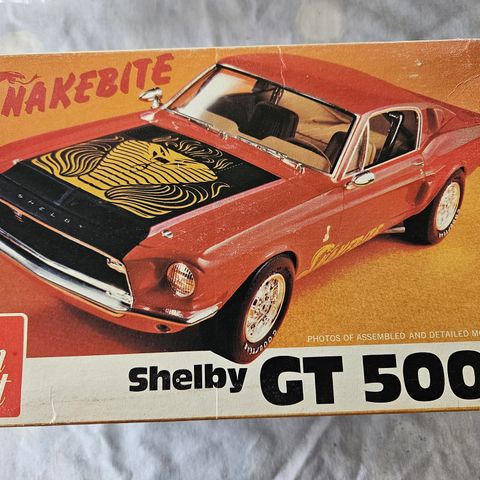 #52. 1968 Shelby Mustang GT500 Snakebite plastbyggesett