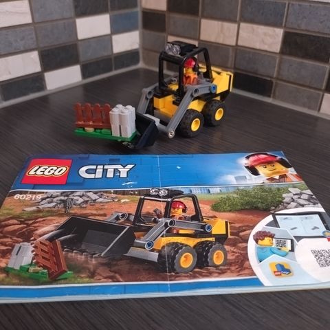 Lego City 60219 KOMPLETT NÅ MED GRATIS FRAKT