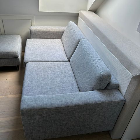 Bolia sofa med puff