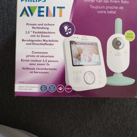 Digital video babytelefon