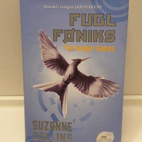 "Fugl Føniks"(THE HUNGER GAMES) av Suzanne Collins