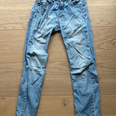 Blå Levi’s jeans strl 134