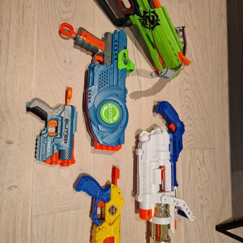 Nerf gun og Xshot - selges samlet, inkl. skudd