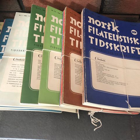 Norsk filatelistisk tidsskrift 50 tallets