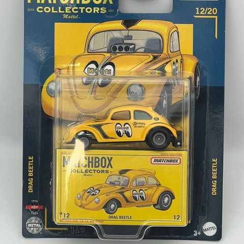 Matchbox Drag beetle ubrukt i eske