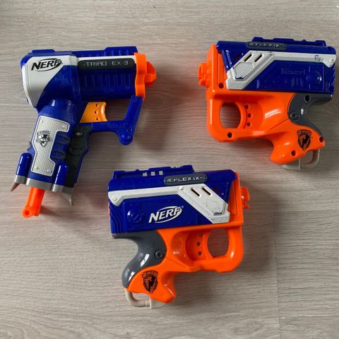 Små nerf guns