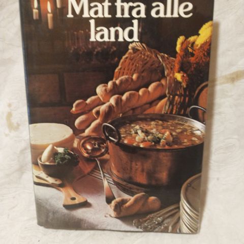 Mat fra alle land , ubrukt bok fra 1978