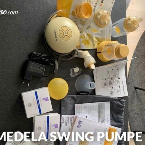 Medela brystpumpe + 2 pk Multi Mam kompress