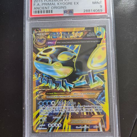 Pokemon primal kyogre ex