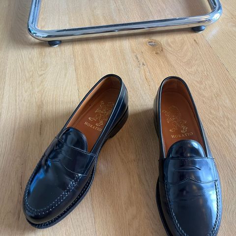 Horatio - Penny loafers - goodyear welt UK9