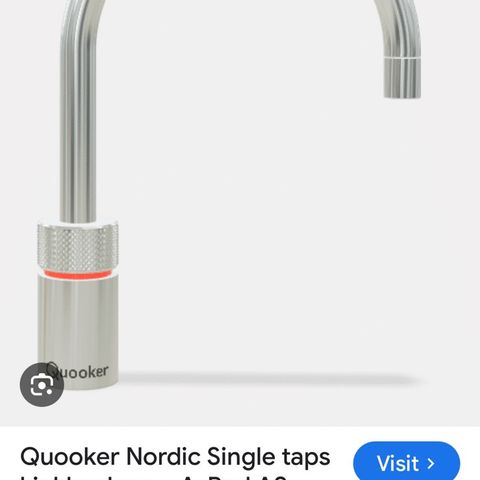 Quooker single tap med PRO3