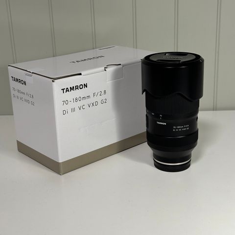 Tamron 70-180mm f/2.8 Di III VC VXD G2 for Sony FE (fullformat)