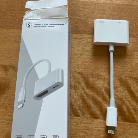 Adapter til Ipad / Iphone