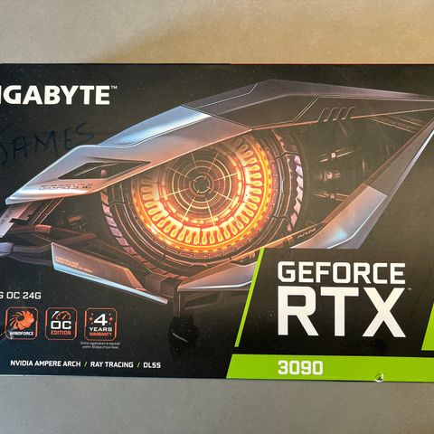 Gigabyte GeForce RTX3090 GPU Skjermkort