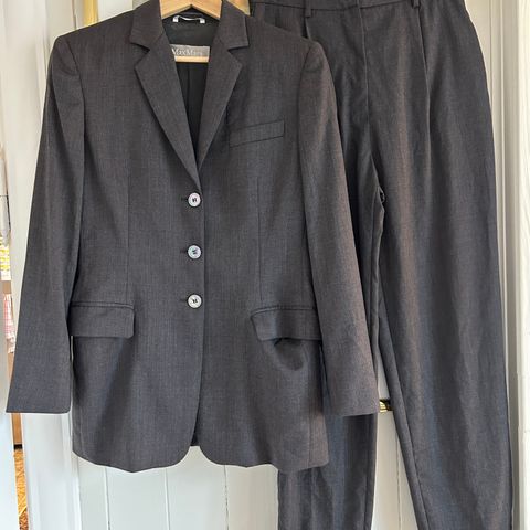 Max Mara vintage blazer og bukse/dress/drakt