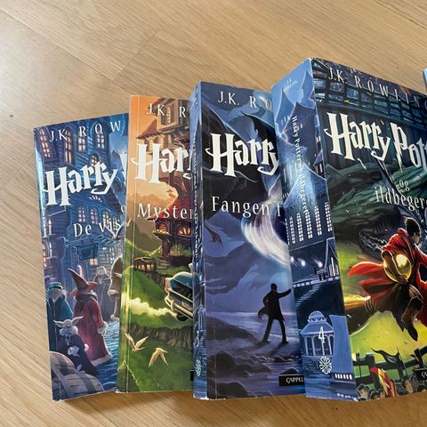 Harry Potter bok 1-6