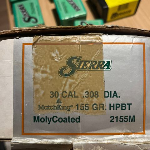 Sierra 2155 matchking moly coated 500stk