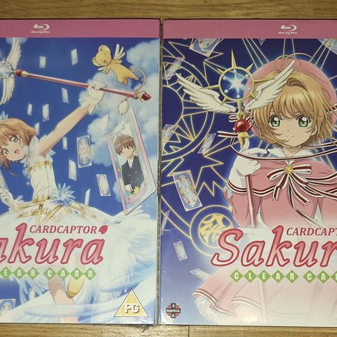 Card Capture Sakura Clear Card bluray komplett selges!