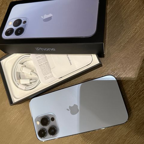 I phone13 pro blå 128gb