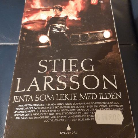 Jenta som lekte med ilden (Stieg Larsson) - kan sendes