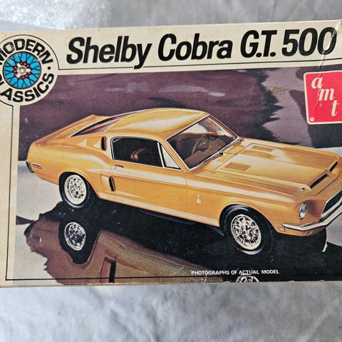 #53. 1968 Shelby Mustang GT500 plastbyggesett