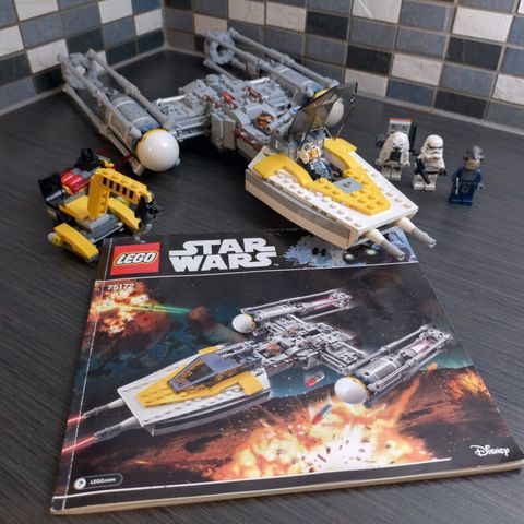 Lego Star Wars 75172 KOMPLETT NÅ MED GRATIS FRAKT