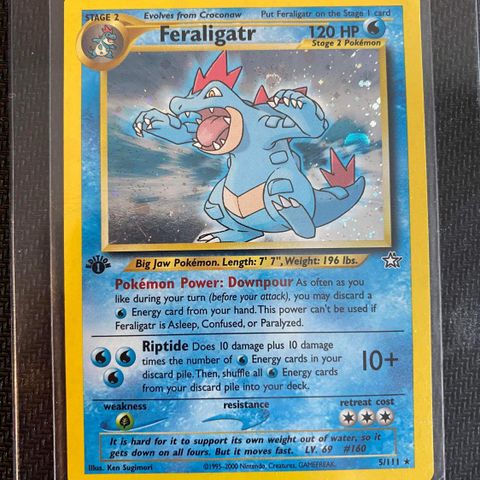 5/111 1st edition feraligator