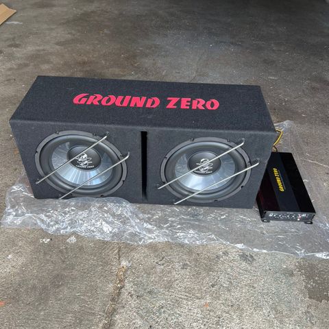 Ground Zero 2x12  basskasse