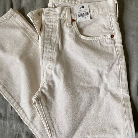 Levis bukse, krem/offwhite - ny