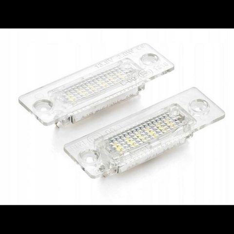 LED skiltlys VW Touran, T5, Caddy, Passat B5 B6, Superb Skiltbelysning