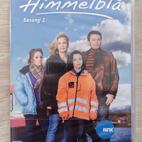 Dvd serie. Himmelblå. Sesong 1. Drama. NRK. Ny i plast.