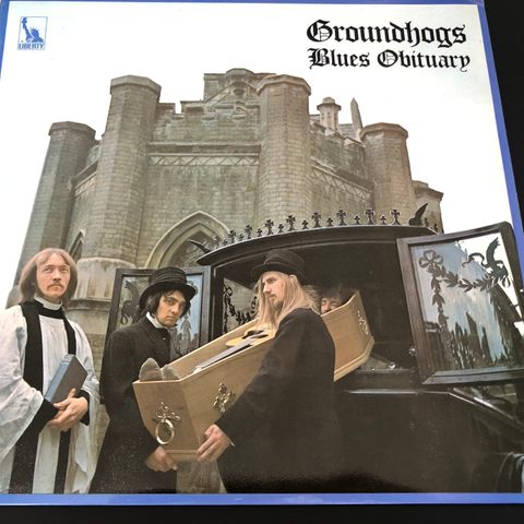 GROUNDHOGS "Blues Obituary" 1969 UK 1st press vinyl LP Liberty Records