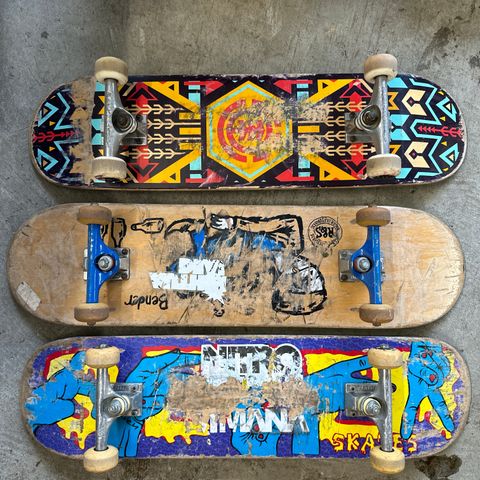 Komplette skateboard