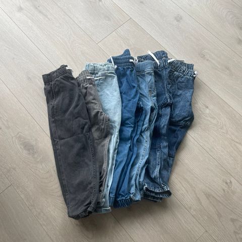 HM jogger & denim Olabukser