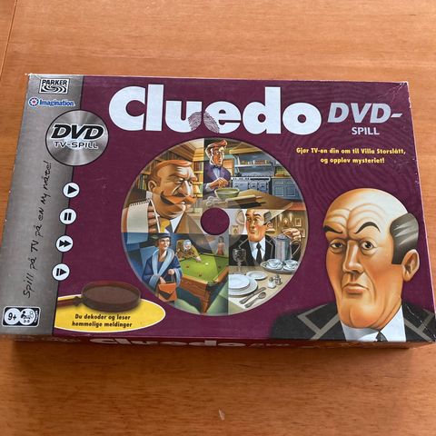 Cluedo dvd- spill