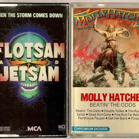 2 x Mc * Flotsam and Jetsam  - Molly Hatchet *