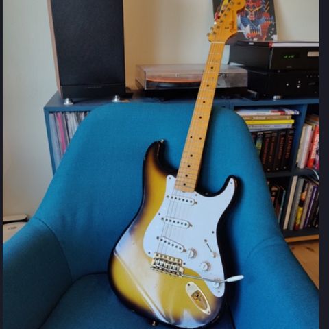 Fender 56’ Custom shop Stratocaster vurderes solgt