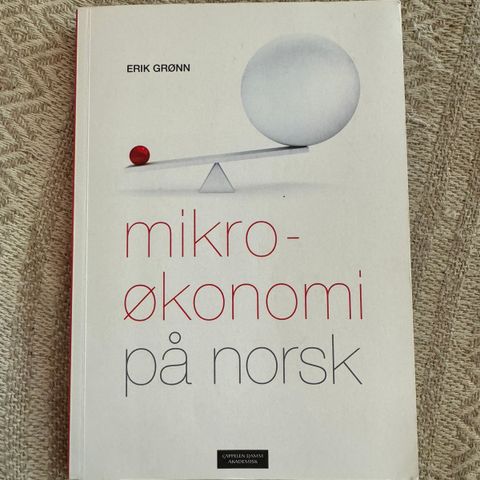 Mikroøkonomi på norsk