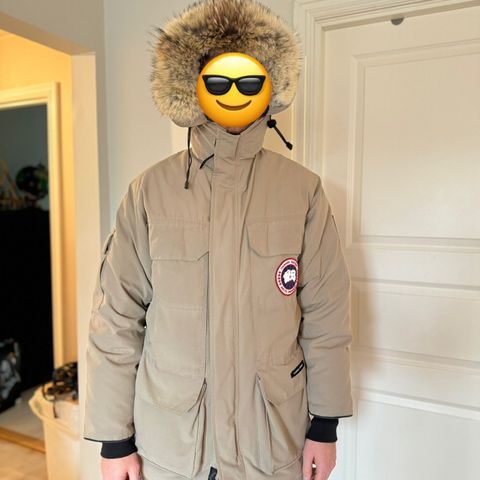 Canada Goose Expedition Parka med ekte pels