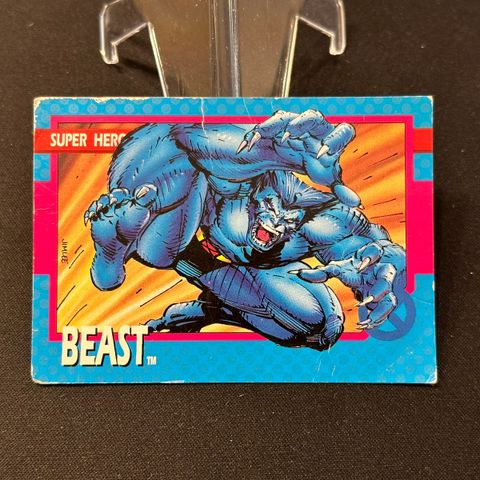 Marvel Trading Card: Beast fra 1992