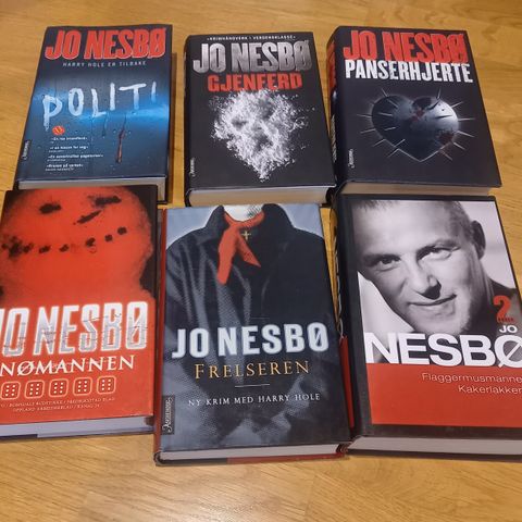 Bøker fra Jo Nesbø