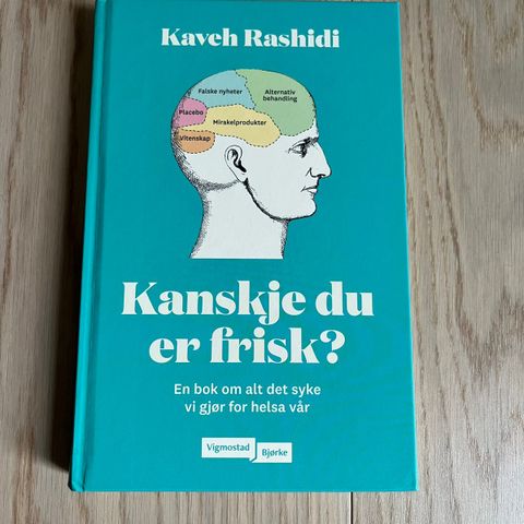 Bok: Kanskje du er frisk? (med signatur og personlig hilsen)