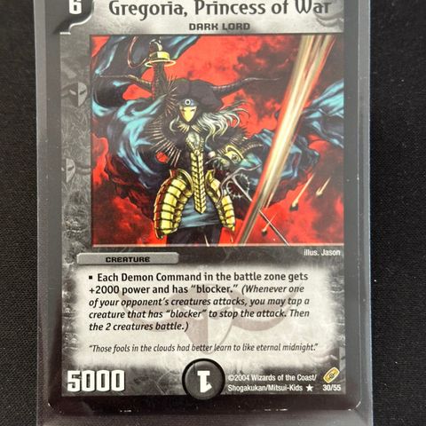 Duel Masters - Gregoria, Princes of War 30/55