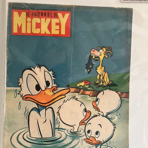 Donald Duck forside 1950s