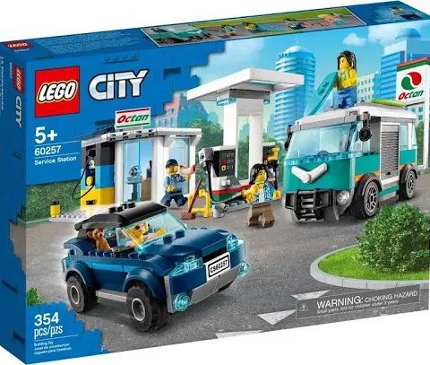 Lego City Bensinstasjon (60257)