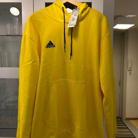 Adidas Hettegenser - Gul/Sort ( Ny med lapp )