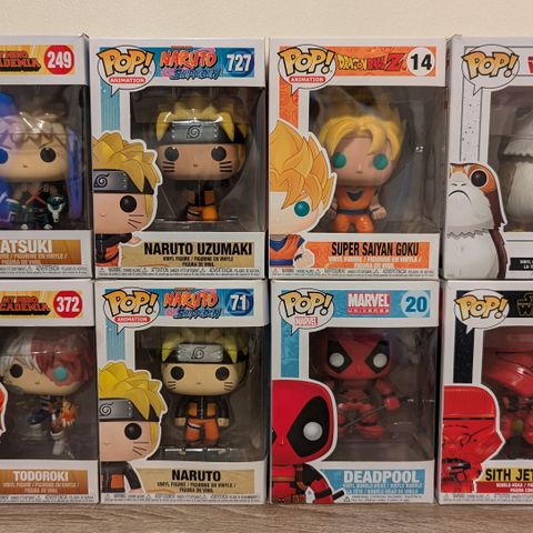 Diverse Funko POP!