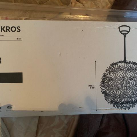 Maskros taklampe fra ikea